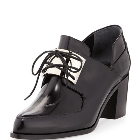 Jason Wu Black Block Heels - Picture 1 of 16